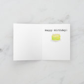 配偶者の友おもしろい人と一緒に老ける誕生日 カード (内部)