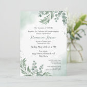 配偶者別れデジタルダウンロードリーフ 招待状 (スタンド正面)