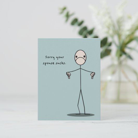 配偶者吸 ポストカード (スタンド正面)