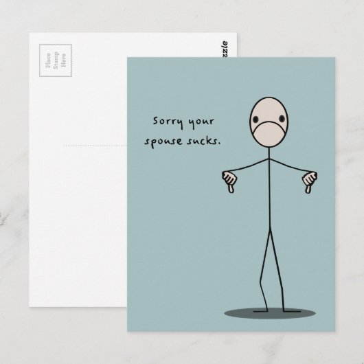 配偶者吸 ポストカード (正面/裏面)