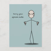 配偶者吸 ポストカード (正面)