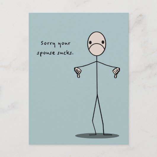 配偶者吸 ポストカード (正面)