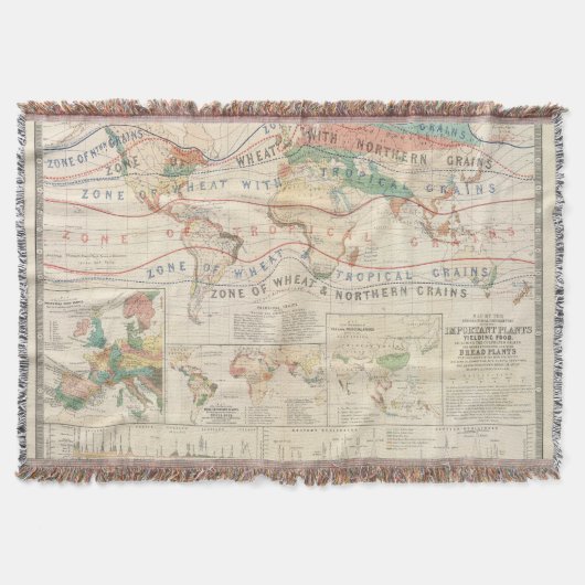 配分の植物 スローブランケット (正面)