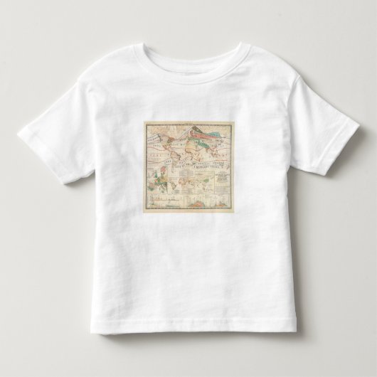配分の植物 トドラーTシャツ (正面)