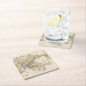 配分のprimitive du genreのhumain スクエアペーパーコースター (インサイチュ)