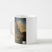 配当か永遠か？ファラオ最大の王宮 コーヒーマグカップ (正面左)