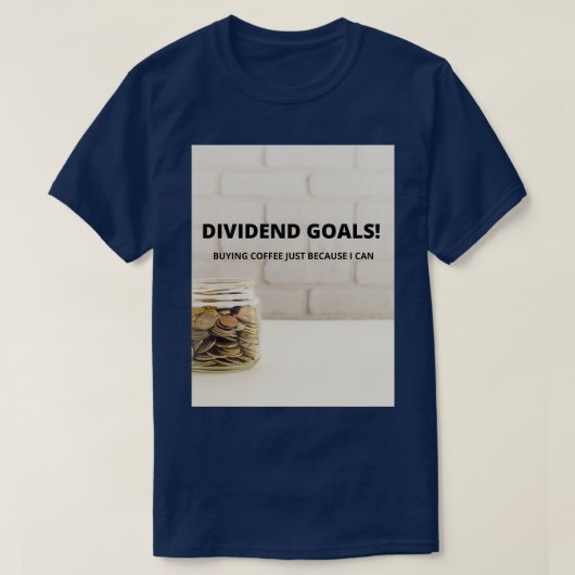 配当ゴール3 Tシャツ (デザイン正面)
