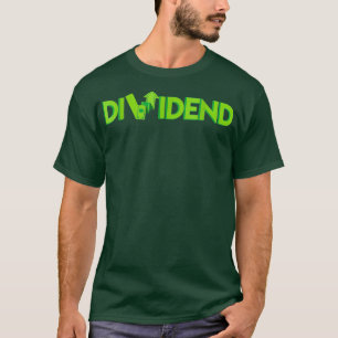 配当取引資本主義の株式市場資金 Tシャツ