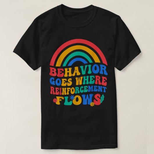 配筋が流れる場所での動作 Tシャツ (デザイン正面)