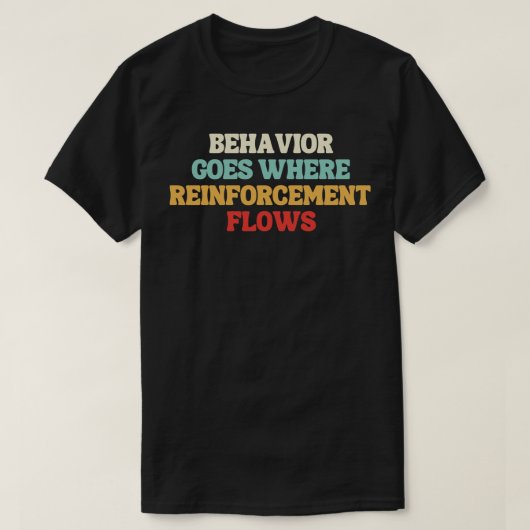 配筋が流れる場所での行動2 Tシャツ (デザイン正面)