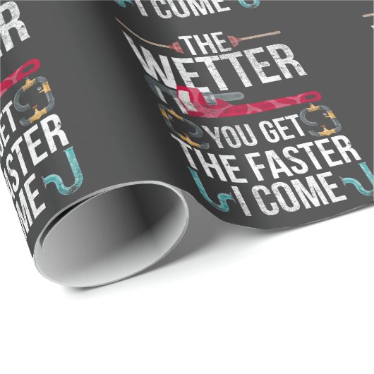 配管いけな工の夫と父の配管引用文 ラッピングペーパー (ロールコーナー)