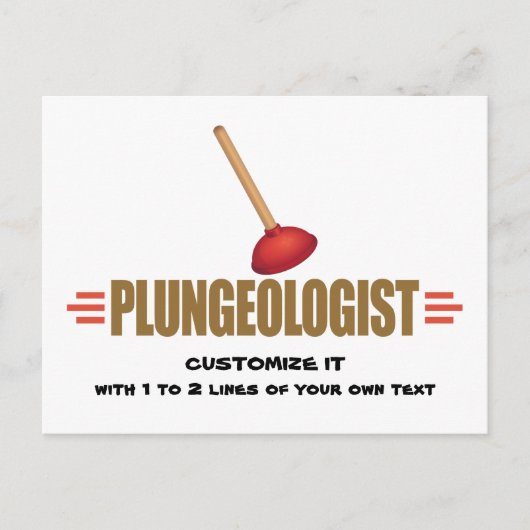 配管おもしろい ポストカード (正面)