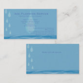 配管および暖房のカスタマイズ可能な名刺 名刺 (正面/裏面)