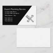 配管の専門のデザイン 名刺 (正面/裏面)