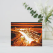 配管の火花 オリジナル ポストカード (スタンド正面)