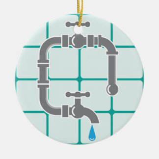 配管の管 セラミックオーナメント