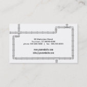 配管は名刺を配管します 名刺 (裏面)