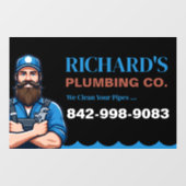 配管サービス カスタム ウィンドウクリング ウィンドウサイン (シート)