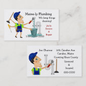 配管サービス 名刺 (正面/裏面)