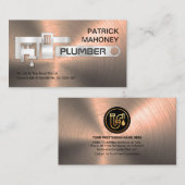 配管レンチ補修用水栓配管 名刺 (正面/裏面)