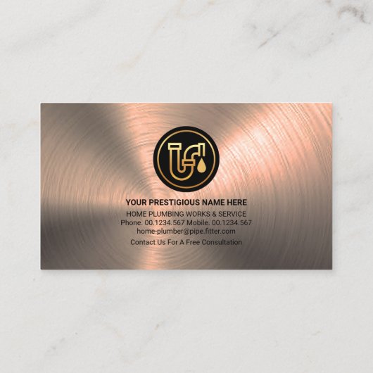 配管レンチ補修用水栓配管 名刺 (裏面)