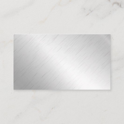 配管レンチ | アルミニウム金属背景 名刺 (裏面)