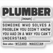 配管上名詞配管補修ユーモア引用文 シール (正面)