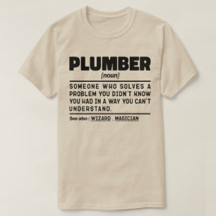 配管上名詞配管補修ユーモア引用文 Tシャツ