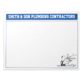 配管会社のメモ帳をカスタマイズする。 ノートパッド (正面)