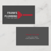 配管会社モダンの名刺 名刺 (正面/裏面)