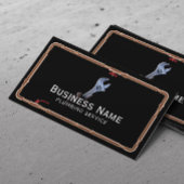 配管修理サービスプロフェッショナルパイプフレーム 名刺