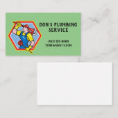 配管修理サービス名刺 名刺 (正面/裏面)