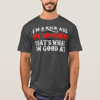 配管工おもしろいの贈り物 Tシャツ