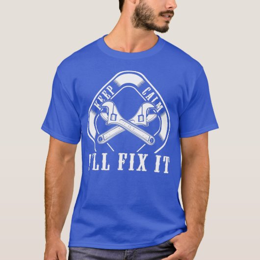配管工おもしろい学校の配管のジョーク Tシャツ (正面)