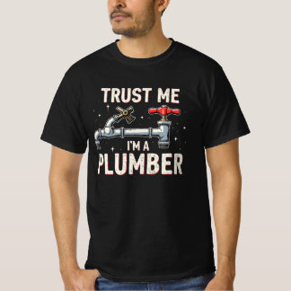 配管工だって言ってるだろ Tシャツ