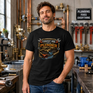 配管工だって言ってるでしょ おもしろTシャツ プランバー Tシャツ
