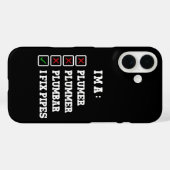 配管工のプロ、プルマーの名人 Case-Mate iPhoneケース (裏面 (横))