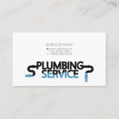 配管工の名刺 名刺 (正面)