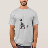 配管工の問題 Tシャツ (正面)