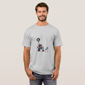 配管工の問題 Tシャツ (正面フル)