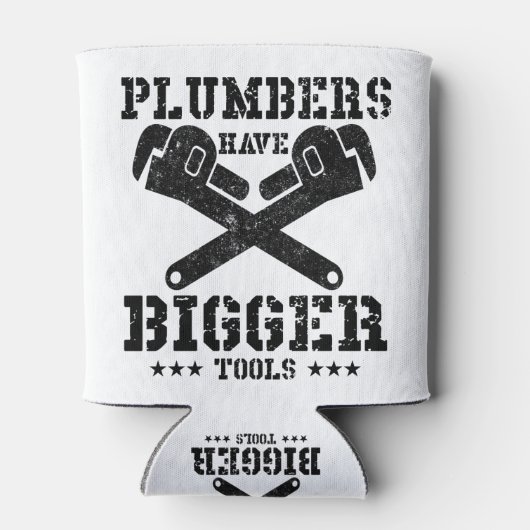 配管工はより大きな道具を持っている 缶クーラー (裏面)