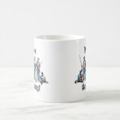 配管工は釣りに行く コーヒーマグカップ (中央)