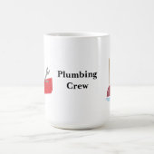 配管工チーム コーヒーマグカップ (中央)