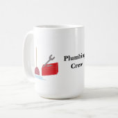配管工チーム コーヒーマグカップ (正面左)