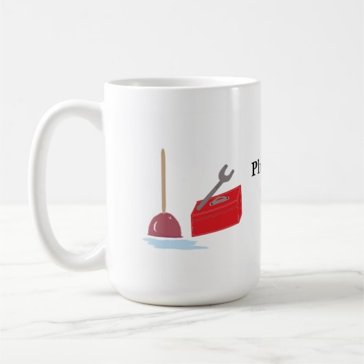 配管工チーム コーヒーマグカップ (左)