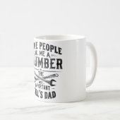 配管工パパ – 最も重要な仕事はパパである コーヒーマグカップ (正面右)