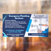 配管工事業者用カスタマイズバン ウィンドウサイン (シート2)