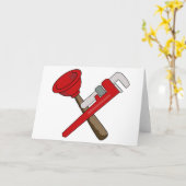 配管工具 カード (黄色い花)