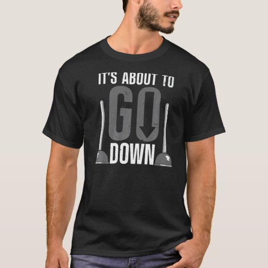 配管工男性へ女配管配管配管配管配管配管配管配管設備 Tシャツ (正面)