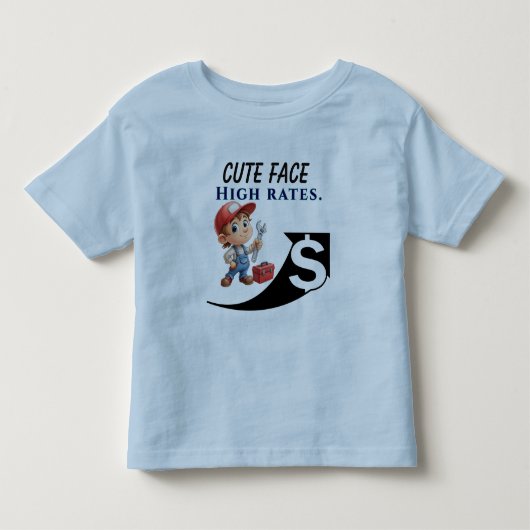 配管工 トドラーTシャツ (正面)
